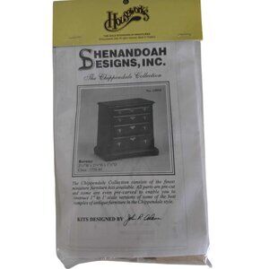 NWT Houseworks Shenandoah Designs Bureau Doll House Miniature Kit